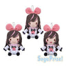 A.I.Channel - Kizuna Ai - Plush Keyholder - Set