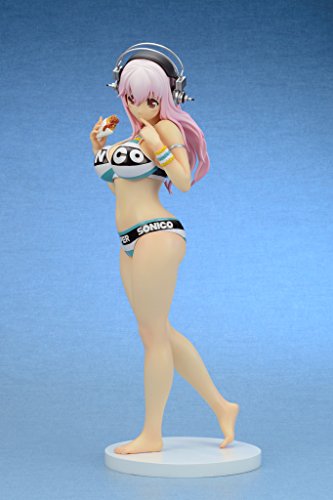 SUPER SONICO フィギュア SONICOMI PKG VER. Nitro Super Sonic - Sonico - Gigantic Series (X-Plus) - Solaris Japan