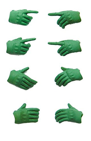 Figma - Little Armory #OP02 - Tactical Glove - 1/12 - Foliage Green (Tomytec)