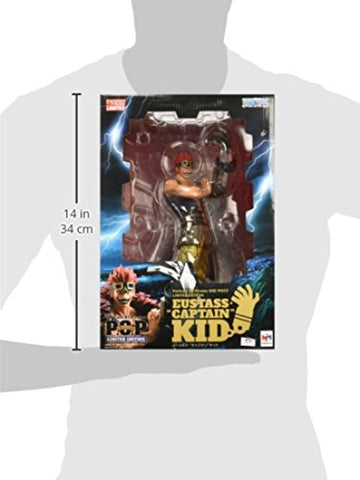 One Piece - Eustass Kid - Excellent Model - Portrait Of Pirates Limited Edition - 1/8
