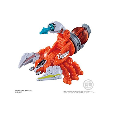 Uchuu Sentai Kyuranger - Minipla - Bandai Shokugan - Candy Toy - Ryu Voyager A (Bandai)