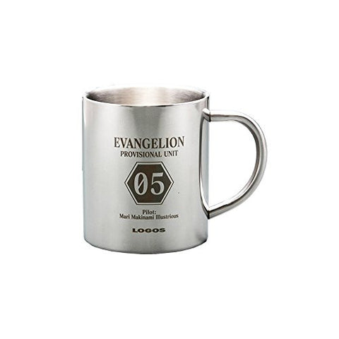 Evangelion Shin Gekijouban - Makinami Mari Illustrious - Eva x Logos - Mug (Eichi Co., Ltd)