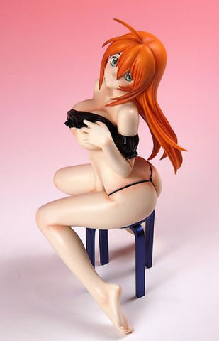 Ikki Tousen Great Guardians - Sonsaku Hakufu - 1/5.5 - Round Chair Miyazawa Black Underwear ver.