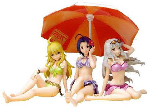 The Idolmaster (TV Animation) - Hoshii Miki - Miura Azusa - Shijou Takane - Beach Queens - 1/10 - Swimsuit ver., Ver.2 (Wave)