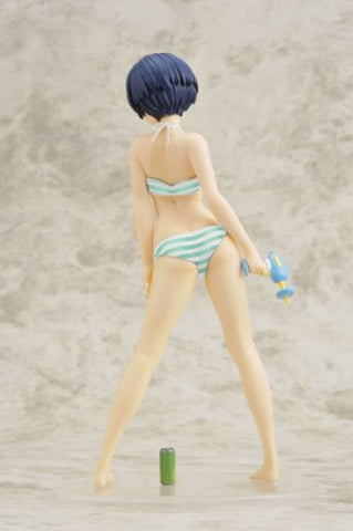Ano Natsu de Matteru - Tanigawa Kanna - Gutto-Kuru Figure Collection La beauté #10 - 1/8 - Striped, Swimsuit ver. (CM's Corporation)