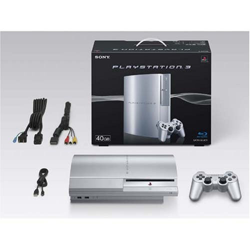 PlayStation3 Console (HDD 40GB Model) Satin Silver - 110V PlayStation3 Console (HDD 40GB Model) Satin Silver - 110V