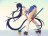 Ikki Tousen - Kan'u Unchou - 1/7 - Blue School Uniform Ver. (Aizu Project)