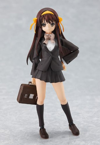 Suzumiya Haruhi no Shoushitsu - Suzumiya Haruhi - Figma #077 - Kouyou Academy Uniform ver. (Max Factory)