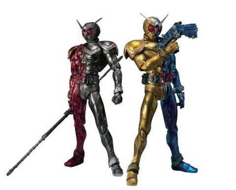 Kamen Rider W - Kamen Rider Double Heat Metal - S.I.C. #58 (Bandai)