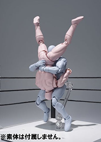 Tamashii Stage - Act. Ring Corner & Pipe Chair set - Neutral (Bandai)