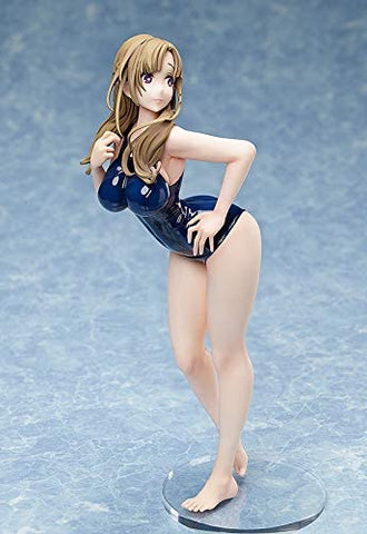 Tsuujou Kougeki ga Zentai Kougeki de Ni-kai Kougeki no Okaasan wa Suki desu ka? - Oosuki Mamako - 1/7 - School Swimsuit Ver. (FREEing)