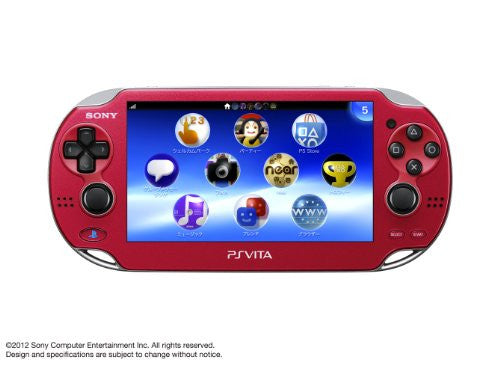 PSVita PlayStation Vita - 3G/Wi-Fi Model (Cosmic Red) (PCH-1100