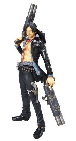 One Piece - Portgas D. Ace - Portrait Of Pirates Strong Edition - Excellent Model - 1/8