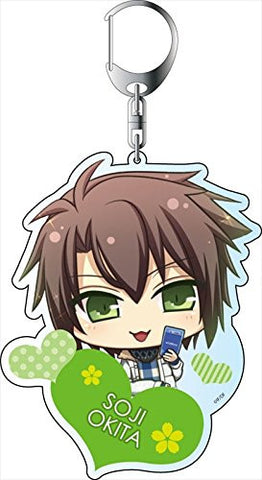 Hakuouki SSL ~Sweet School Life~ - Okita Souji - Deka Keyholder - Keyholder (Contents Seed)