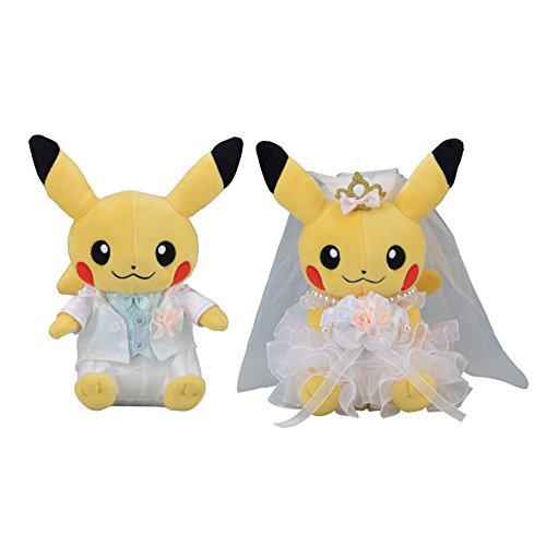 Precious Wedding ピカチュウ ぬいぐるみセット Precious Wedding」シリーズのペアピカチュウ ヌイグルミ ペア