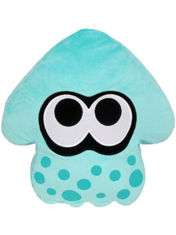 Splatoon - Inkling - Cushion - Ika no Sugata, Turquoise
