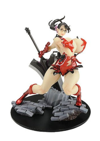 Queen's Blade - Cattleya - Touki Ranbu - 1/6 - Limited Edition, Crimson ver. (Q-six)