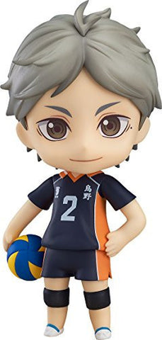 Haikyuu!! Karasuno Koukou VS Shiratorizawa Gakuen Koukou - Sugawara Koushi - Nendoroid #665 (Orange Rouge)