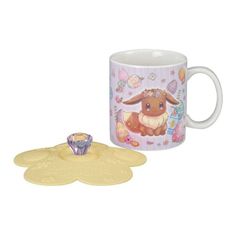 Pocket Monsters - Eievui - Pikachu - Mug Cup with Lid - Pikachu & Eievui's Easter