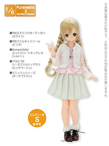 Doll Clothes - Pureneemo Original Costume - PureNeemo S Size Costume - Spring Cardigan - 1/6 - White (Azone)