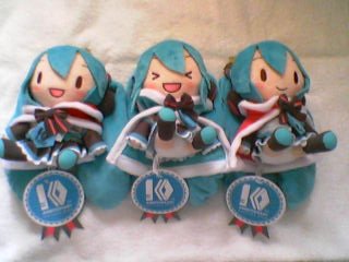 Vocaloid - Hatsune Miku - Fuwa Fuwa Nuigurumi - Plush Strap - 10th Anniversary Set