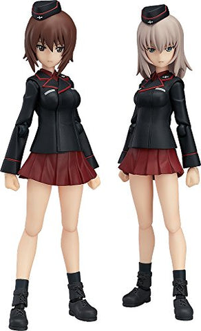Girls und Panzer - Nishizumi Maho - Itsumi Erika - Figma #332