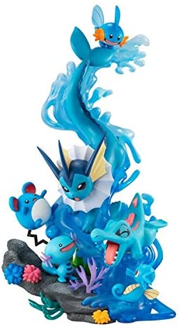 Pocket Monsters - Maril - Mizugorou - Showers - Tattu - Upah - Waninoko - G.E.M. EX - Mizu Type Dive to Blue (MegaHouse)