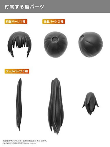 Assault Lily - Custom Lily - Picconeemo - Picconeemo Character Series - Type-A - 1/12 - Lily Battle Costume ver., Black (Azone)