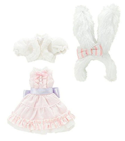 Doll Clothes - Picconeemo Costume - Shirousagi-san Fancy One-piece Set - 1/12 - Pink (Azone)