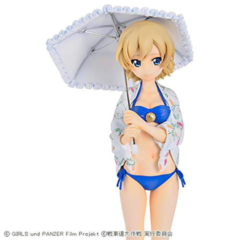 Girls und Panzer Senshadou Daisakusen! - Darjeeling - CharaGumin - 1/7 - Swimsuit ver. - Garage Kit (Volks)
