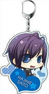 Hakuouki SSL ~Sweet School Life~ - Saitou Hajime - Deka Keyholder - Keyholder (Contents Seed)