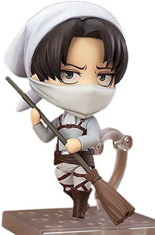 Shingeki no Kyojin - Levi - Nendoroid #417 - Cleaning ver. (Good Smile Company)