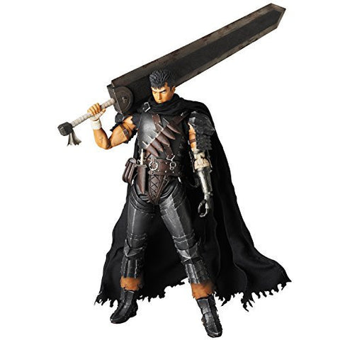 Berserk - Guts - Real Action Heroes No.704 - 1/6 - The Black Swordsman Ver. (Medicom Toy)