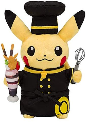 Pokémon - Pokémon Cafe Pastry Chef Pikachu Plushie (Pokémon Center)