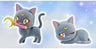 Sailor Moon - Fluffy Puffy - Luna - Set Of 2 (Bandai Spirits)