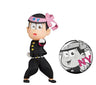 Osomatsu-san - Matsuno Todomatsu - Osomatsu-san World Collectable Figure -Osu Matsu-san- Kuro ran ver. - World Collectable Figure (Avex Pictures, Banpresto)