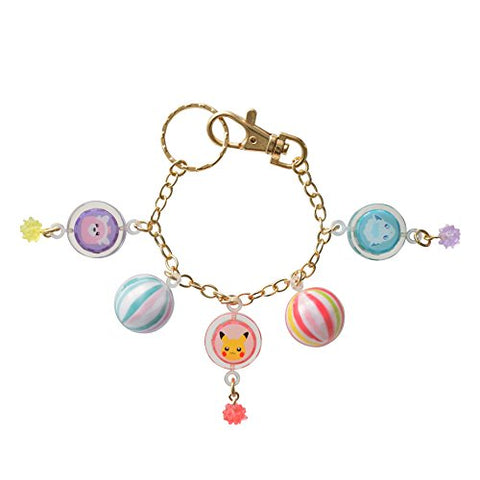 Pocket Monsters Moon - Pocket Monsters Sun - Rokon - Kiteruguma - Pikachu - Japanese Style Promotion - Keyholder