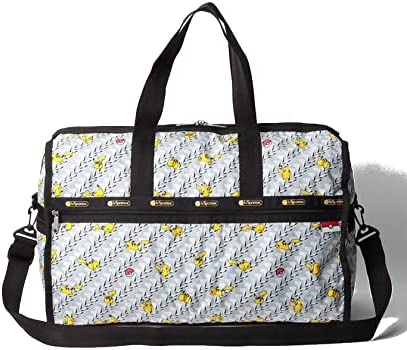 Pokémon - Deluxe Weekender Bag - Pikachu Monogram (Pokémon Center, LeSportsac)