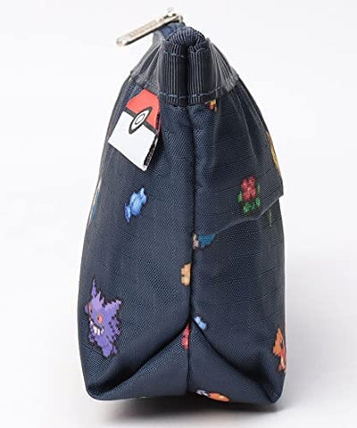 Pokémon - Small Sloan Cosmetic Pouch - Pokemon and Flowers (Pokémon Center, LeSportsac)