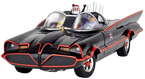 Batman (TV 1960) - Batman - Robin - Figure Complex Movie Revo No.005 - Revoltech - Batmobile 1966 (Kaiyodo)