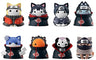 Naruto Shippuuden - Mega Cat Project - Nyaruto! Naruto Shippuuden “Akatsuki” to Zenmen Taiketsu! Konohagakure no Sato no Koubou-hen! - Set Of 8 (MegaHouse)