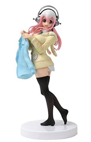 SoniComi (Super Sonico) - Sonico - Seikatsu Micchaku Shuzai Special Figure - Clothes Changing Time Ver.
