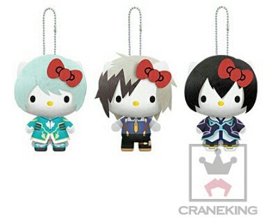 Hello Kitty - Tales of Zestiria - Plush Strap - Tales of Series x