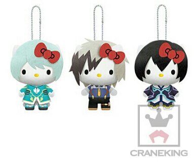 Hello Kitty - Tales of Zestiria - Plush Strap - Tales of Series x Hello Kitty - Mikleo