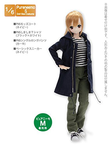 Pureneemo Original Costume - PureNeemo S Size Costume - Doll Clothes - Mods Coat - 1/6 - Navy (Azone)