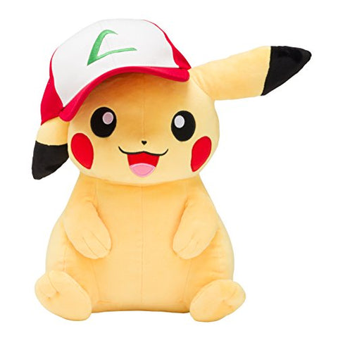 Pocket Monsters - Pokemon Center Original - Pikachu wearing a hat - Plush
