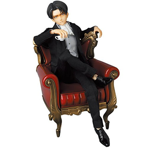 Shingeki no Kyojin - Levi - Real Action Heroes #697 - 1/6 - Suit Ver. (Medicom Toy)