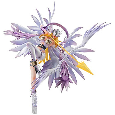 Digimon Adventure - Angewomon - Precious G.E.M. - Holy Arrow ver., With GLOWING Pedestal (MegaHouse)　