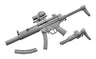 Little Armory LA026 - MP5SD6 - 1/12 (Tomytec)