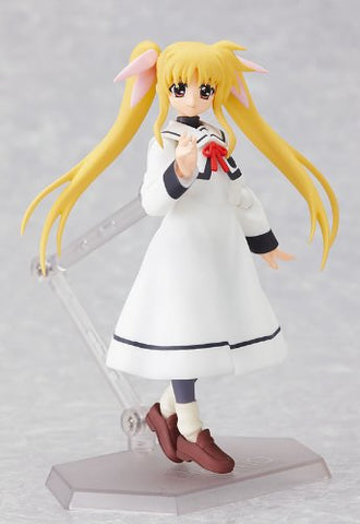 Mahou Shoujo Lyrical Nanoha A's - Arf - Fate Testarossa - Figma #062 - School Uniform Ver. (Max Factory)